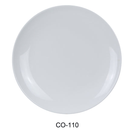 Yanco CO-110 Coupe Pattern Melamine 10" Round Plate