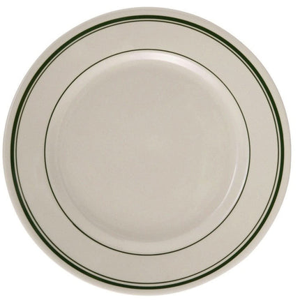 Yanco GB-16 Green Band China 10 1/2" Plate