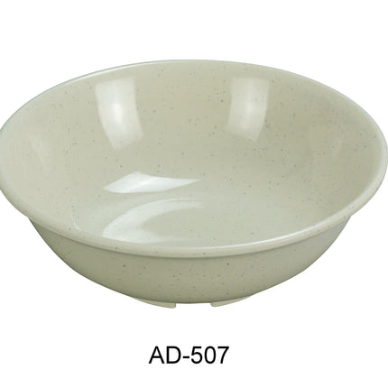 Yanco AD-507 Ardis Melamine 7 1/2" x 2 1/2"H Rim Soup Bowl - 32 Oz