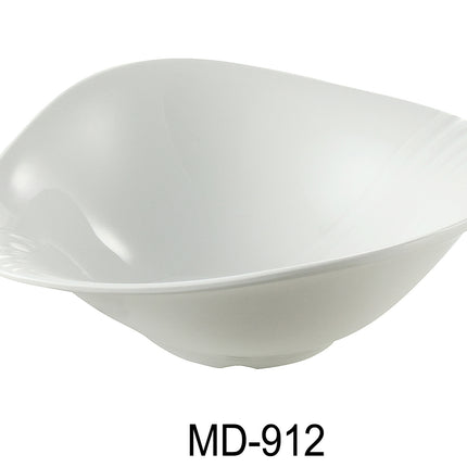 Yanco MD-912 Milando Melamine 12" x 10" x 3 3/4" Bowl 68 Oz