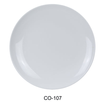 Yanco CO-107 Coupe Pattern Melamine 7" Round Plate