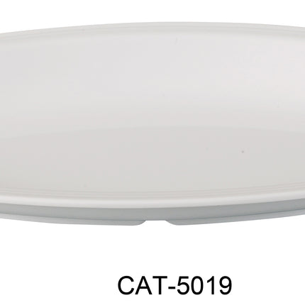 Yanco CAT-5019 Catering Melamine 19" x 8" Deep Platter