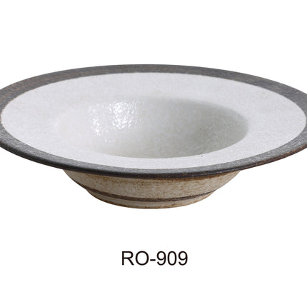 Yanco RO-909 Rockeye China 9 1/4" Dessert / Soup Plate 10 Oz