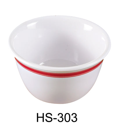 Yanco HS-303 Houston Melamine 4" x 2"H Bouillon Cup - 7 Oz