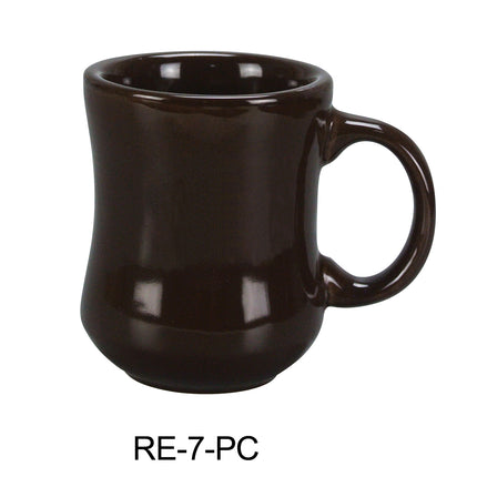 Yanco RE-7-PC Recovery China 3" x 4"H Provo Mug Caramel 7Oz