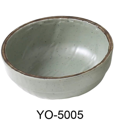 Yanco Y0-5005 Yoto 4 1/2" x 2" Miso Soup Bowl 7 Oz. - 48/Case