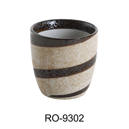 Yanco RO-9302 Rockeye China 3" x 3" Tea Cup 8 Oz