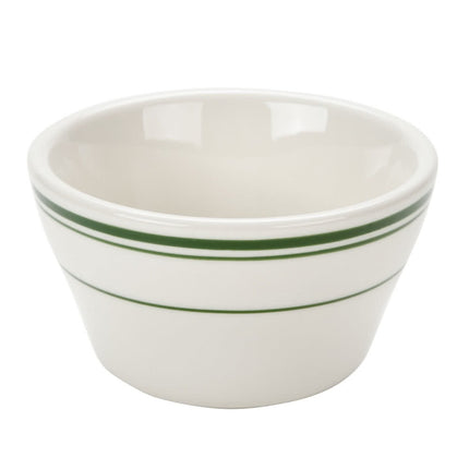 Yanco GB-4 Green Band China 4" Bouillon 7.25 Oz