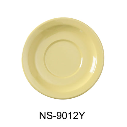 Yanco NS-9012Y Nessico Melamine 5 1/2" Saucer Yellow