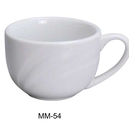 Yanco MM-54 Miami China 2 3/4" Espresso Cup 3 Oz