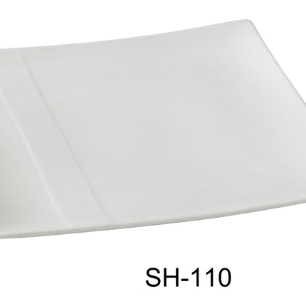 Yanco SH-110 China 10 1/4" Square Plate