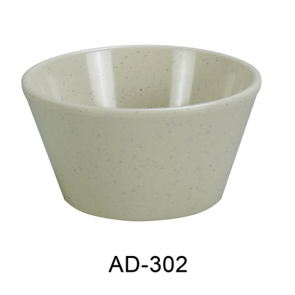 Yanco AD-302 Ardis Melamine 4" x 2"H Bouillon Cup - 8 Oz