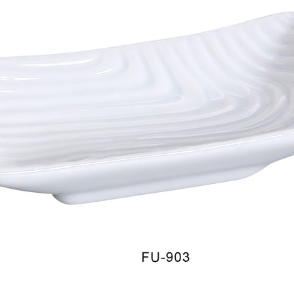 Yanco FU-903 Fuji China 3 1/2" x 2" Sauce Dish 1.5 Oz