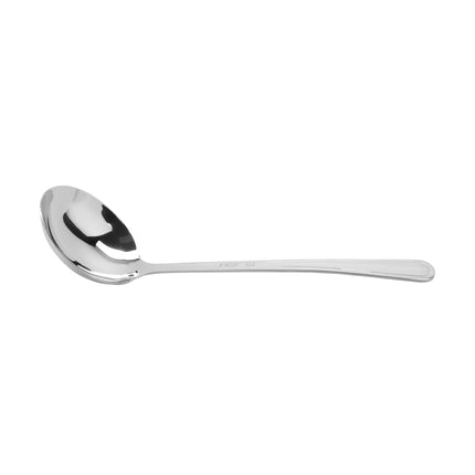 GET BSRIM-42 Silver Metal 3 Oz., 9.5" Ladle With Mirror Finish - 12/Case