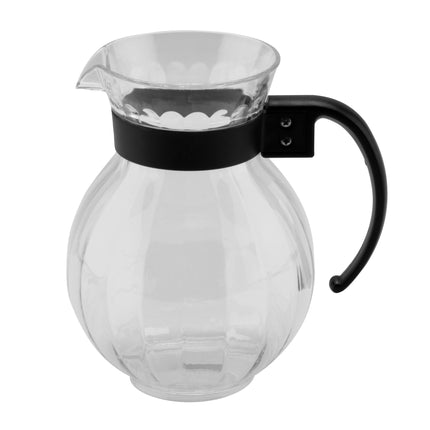 GET P-4072-PC-CL Tahiti Clear Polycarbonate 72 Oz., 8" Pitcher - 12/Case