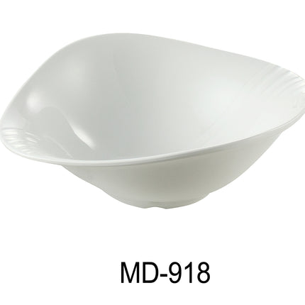 Yanco MD-918 Milando Melamine 18" x 14 1/2" x 5" Bowl 3.5 Qt.