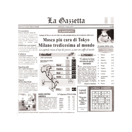 GET 4-TI1808 White Paper 12" X 12" Food-Safe Italian Newsprint Liner - 1000/Case