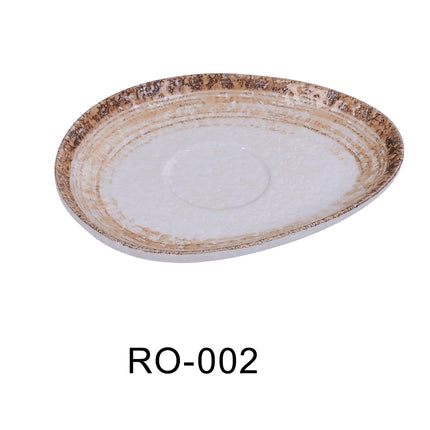 Yanco RO-002 Rockeye-2 China 6" x 4 1/2" Saucer