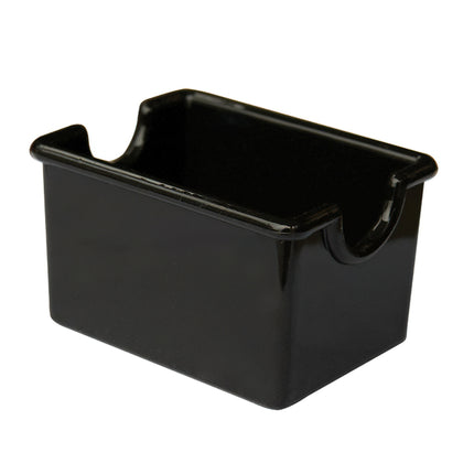 GET SC-66-BK Black SAN-Plastic 3.5" X 2.5" Plastic Sugar Caddy - 24/Case