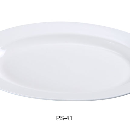 Yanco PS-41 China 14" x 9 1/2" Platter