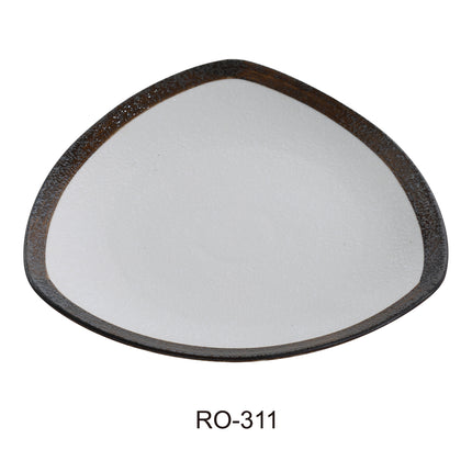 Yanco RO-311 Rockeye China 12" x 1 3/4" Triangle Plate