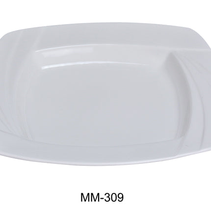 Yanco MM-309 Miami China 9" Square Soup Plate 12 Oz