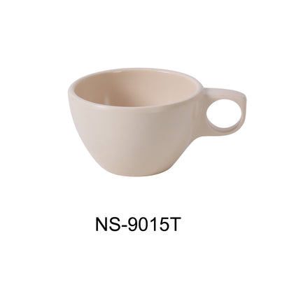 Yanco NS-9015T Nessico Melamine 3 3/4" Ovide Cup 7 Oz Tan