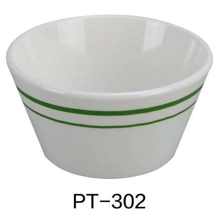 Yanco PT-302 Pine Tree Melamine 4" x 2"H Bouillon Cup - 8 Oz