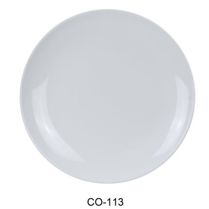 Yanco CO-113 Coupe Pattern Melamine 13" Round Plate