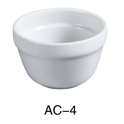 Yanco AC-4 ABCO China 3 3/4" Bouillon Cup 7 Oz