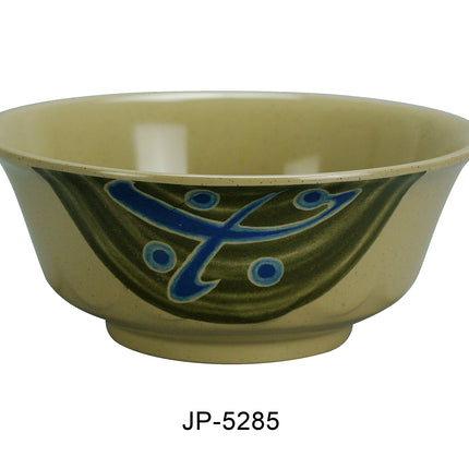 Yanco JP-5285 Japanese Melamine 8" Curved Noodle Bowl 42 Oz