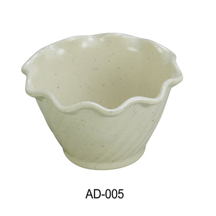 Yanco AD-005 Ardis Melamine 3 3/4" x 2"H Dessert Dish