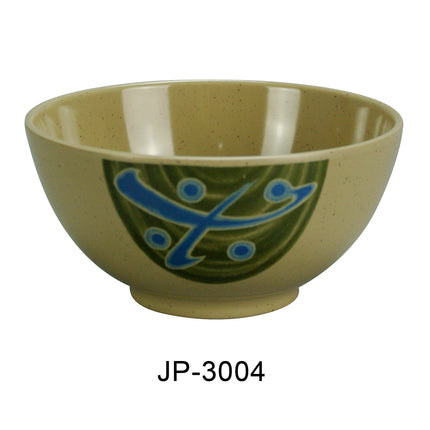 Yanco JP-3004 Japanese Melamine 4 1/2" Nanjing Bowl 8 Oz