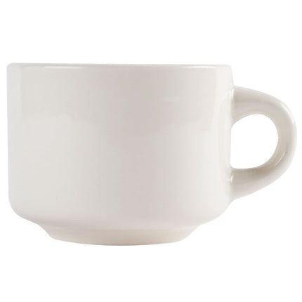 Yanco RE-23 Recovery China 3 1/4" x 2 1/4" Stackable Cup 7 Oz