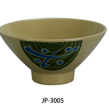 Yanco JP-3005 Japanese Melamine 5" Jingdu Bowl 10 Oz