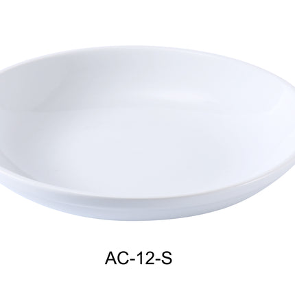 Yanco AC-12-S ABCO China 12" Salad /Pasta Bowl 62 Oz