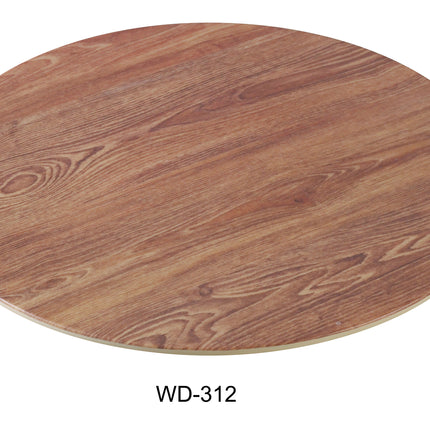 Yanco WD-312 Melamine 12" Round Tray