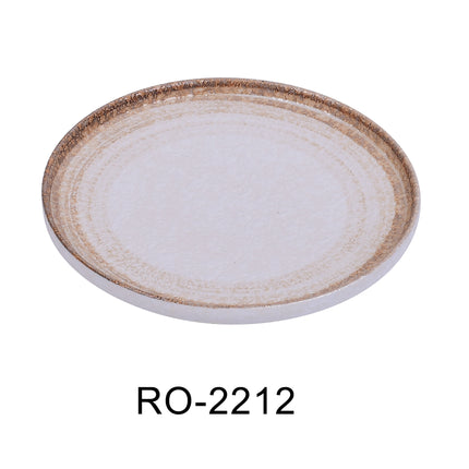 Yanco RO-2212 Rockeye-2 China 12" x 1 1/4"Round Plate