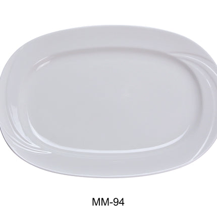 Yanco MM-94 Miami China 14" x 10" Rectangular Platter