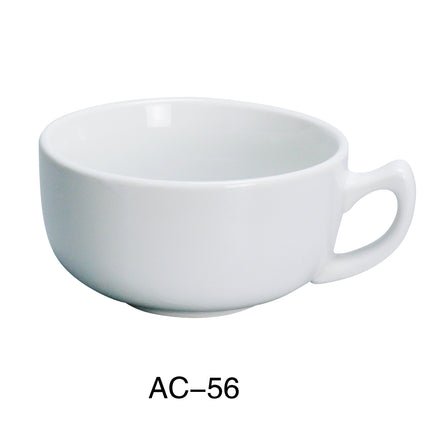 Yanco AC-56 ABCO China 4 5/8" Cappuccino Cup 14 Oz