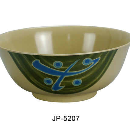 Yanco JP-5207 Japanese Melamine 7" Rice Bowl 22 Oz