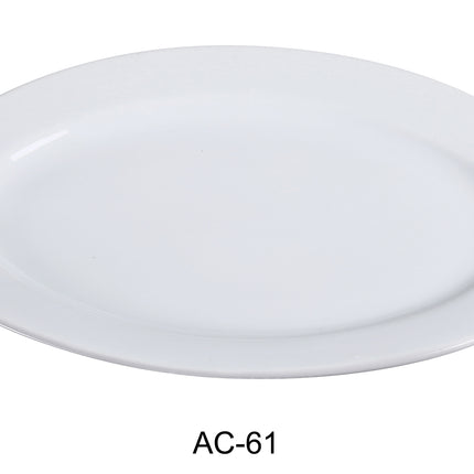 Yanco AC-61 ABCO China 16" x 11 1/4" Platter